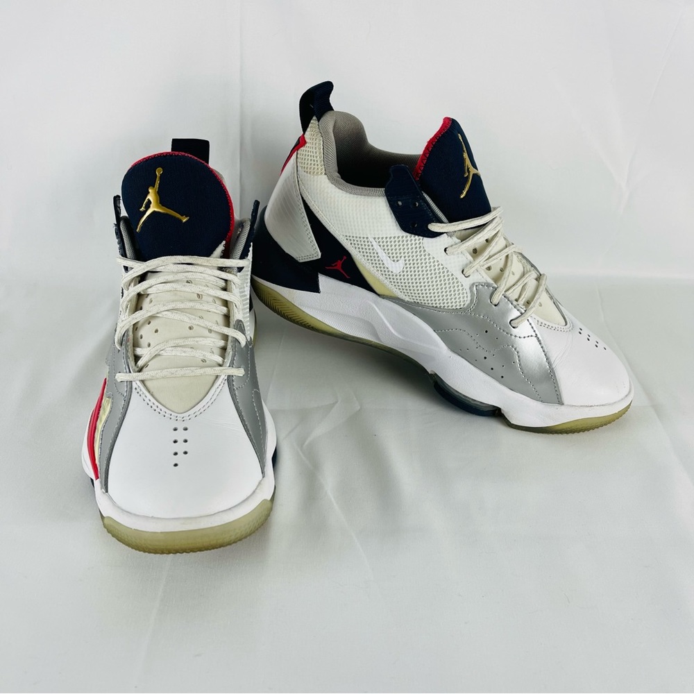 Men's Nike Air Jordan Zoom 92 USA Olympics Basketball Shoes CK9183-101 Size: 8